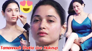 tamannaah bhatia live makeup by