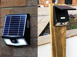 Solar Lighting Combines With Solid Pine