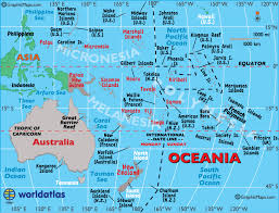 australia map oceania map map of