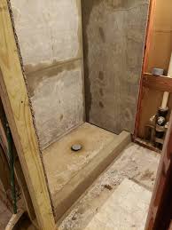 Deck Mud In Fiberglass Shower Pan