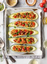 stuffed zucchini boats recipe love