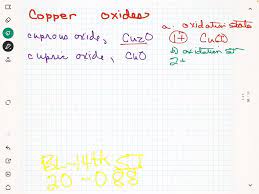 copper corrodes to cuprous oxide
