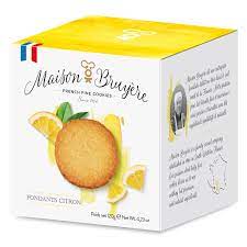 French Lemon Biscuits gambar png