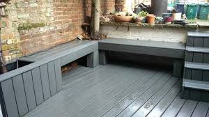 Composite Garden Bench Seating