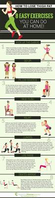 how to lose thigh fat 6 easy exercises