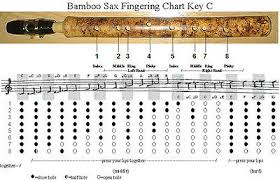 Natural Bamboo Sax In Key C Use Alto Saxophone