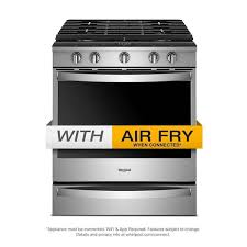 Smart Slide In Gas Range With Air Fry