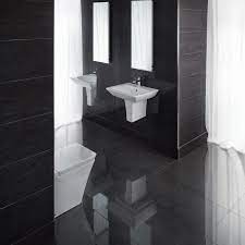 Black Tile Bathrooms Tile Bathroom