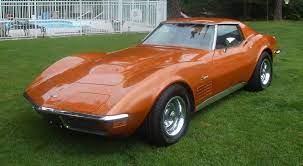 Ontario Orange 1972 Corvette Paint