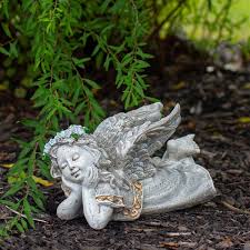 Northlight Daydreaming Angel Outdoor
