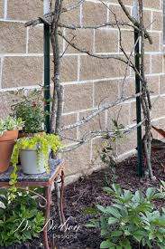 How To Build A Rustic Trellis For Your