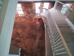 metallic epoxy floor painter art vs