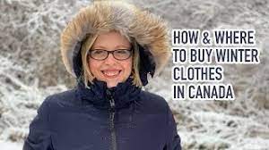 winter clothes in canada