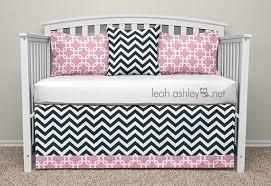 Crib Bedding Set Elizabeth2a Navy