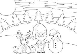 Dogs, cats, christmas trees, candy canes, a snowman and reindeer are just a few of the many coloring pictures and pages in this section. Santa And Reindeer Coloring Pages Printable Coloring Home
