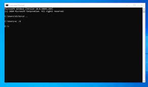 change directory command prompt 5