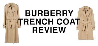 Burberry Trench Coat Sizing Review
