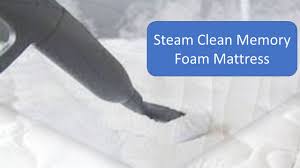 steam clean a memory foam mattress