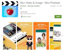 video blur apps on iphone and android