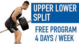 best upper lower split for beginners