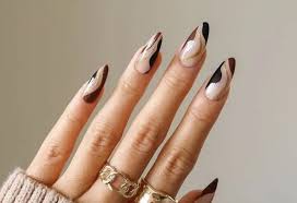 brown nails inspiration and ideas 22