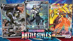 It is based on pokémon sword and shield, featuring generation viii pokémon and the two game legendary pokémon zacian and zamazenta. Pokemon Battle Styles List The Best Rarest And Most Expensive Cards