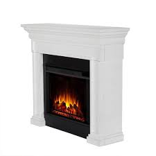 Real Flame Emerson Grand Electric Fireplace Rustic White