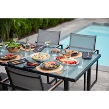 Exterior Glass Dining Table