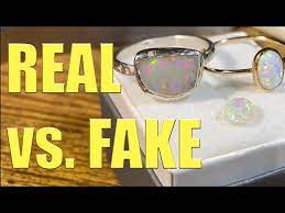 comparing real vs fake opal which do