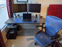 Buy ash home office desks and get the best deals at the lowest prices on ebay! Rfp Uplift Ash Gray Top With Metallic Legs Standingdesks