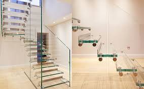 All Glass Stairs Siller Stairs
