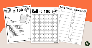 roll to 100 odd and even game teach