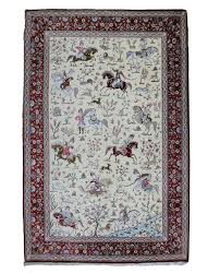 persian rug ghom silk 12916 iranian