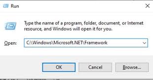 check net framework version on windows 10