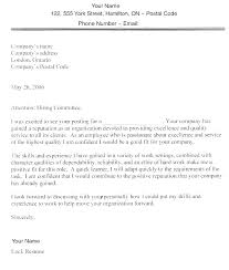 Template Cover Letters Sample Professional Resume