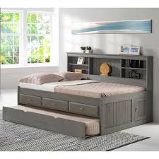 3 Drawers And Twin Size Trundle Bed
