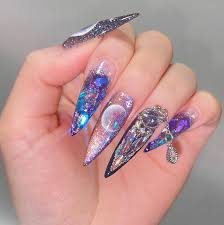 60 breathtaking galaxy nail designs you