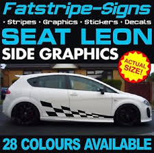 Details About Seat Leon Graphics Stripes Stickers Decals Fr K1 Cupra R Copa 310 1 6 1 8 2 0