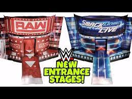 new wwe raw sd live pop up entrance