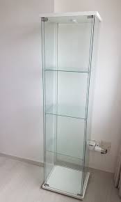 Ikea Detolf Glass Cabinet Free Led