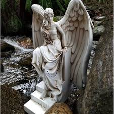 angel statues garden temu australia