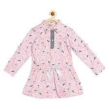 Sambu Girl Cotton Dress Pink_refer Size Chart Amazon In