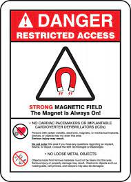 ansi danger restricted access safety