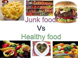 Junk Food V S Healthy Food