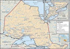 Ontario is bordered by the province of quebec to the east, by the great lakes region (michigan,minnesota and new york). Ontario History Cities Facts Britannica