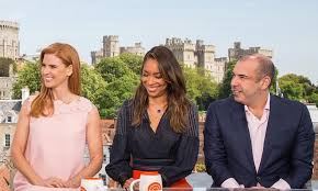 The spice girls, more celebrities who will attend prince harry and meghan markle's nuptials. Meghan Markle S Former Suits Co Stars Discuss Her Extraordinary Royal Wedding Hello