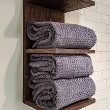 Diy Towel Rack For Bathroom Free Plans