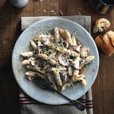 pasta with ricotta and mushrooms recipe