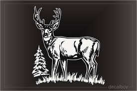 Deer Decals Stickers Decalboy