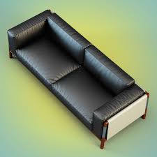 sofa urban by giorgetti 3d model 20
